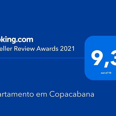 Apartamento Em Copacabana Rj Ρίο ντε Τζανέιρο Εξωτερικό φωτογραφία